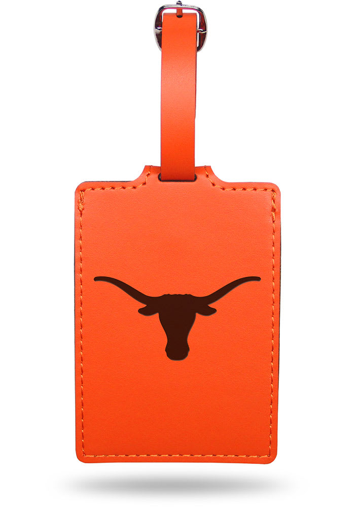 Texas Longhorns Burnt Orange Orange Luggage Tag