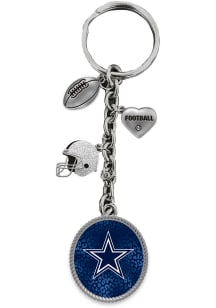 Dallas Cowboys Charm Keychain