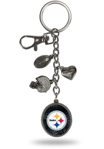 Pittsburgh Steelers Charm Keychain