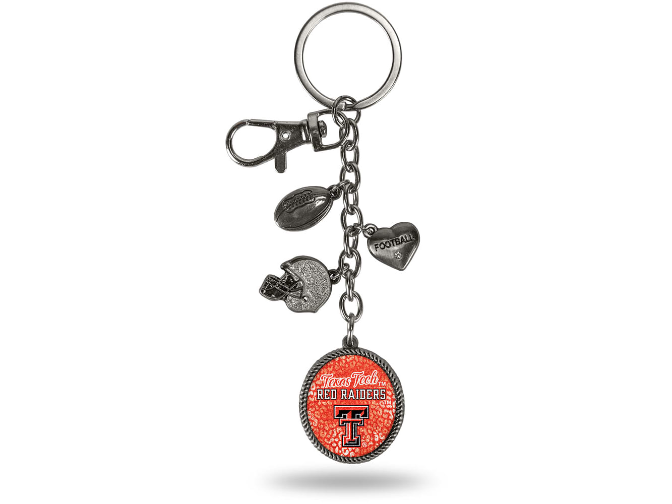 Wincraft Fighting Hawks Carabiner Key Ring