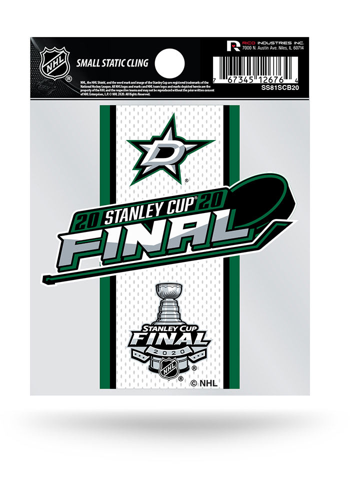 Dallas Stars 2020 Stanley Cup Final Participant Logo Auto Static Cling