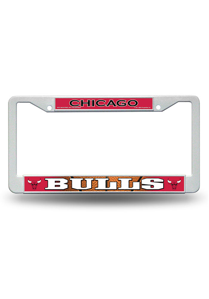 Chicago Bulls Plastic License Frame