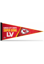Kansas City Chiefs Super Bowl LV Bound 12x30 Pennant