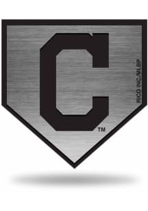 Cleveland Indians Antique Nickel Car Emblem - Silver