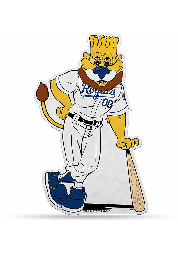 Kansas City Royals Slugger Mascot Pennant