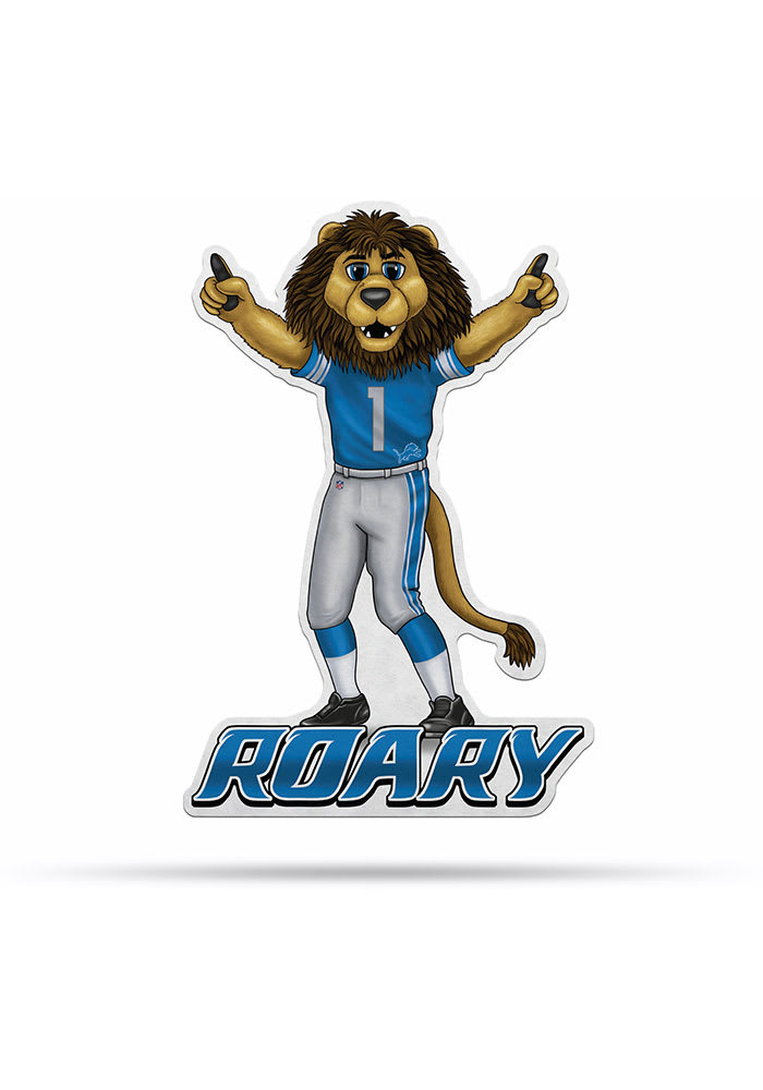 Detroit Lions Mascot Pennant