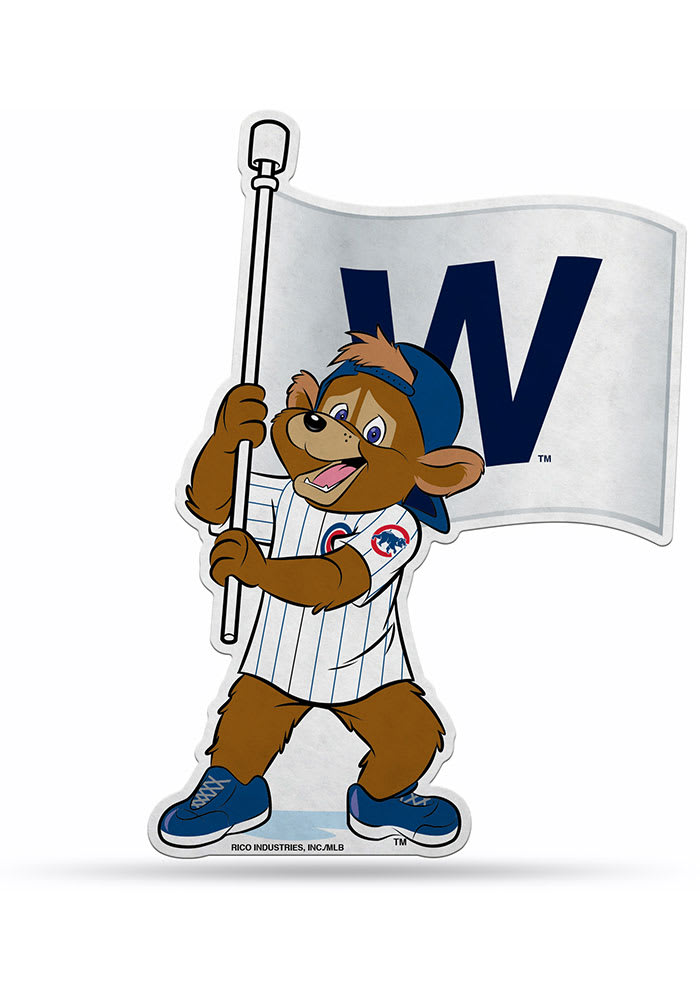 Chicago Cubs Mascot Pennant