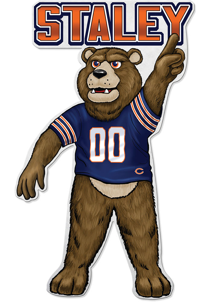 Chicago Bears Mascot Pennant