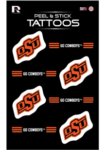 Oklahoma State Cowboys 8 Pack Tattoo