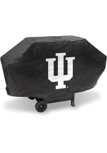 Black Indiana Hoosiers Deluxe Grill Cover