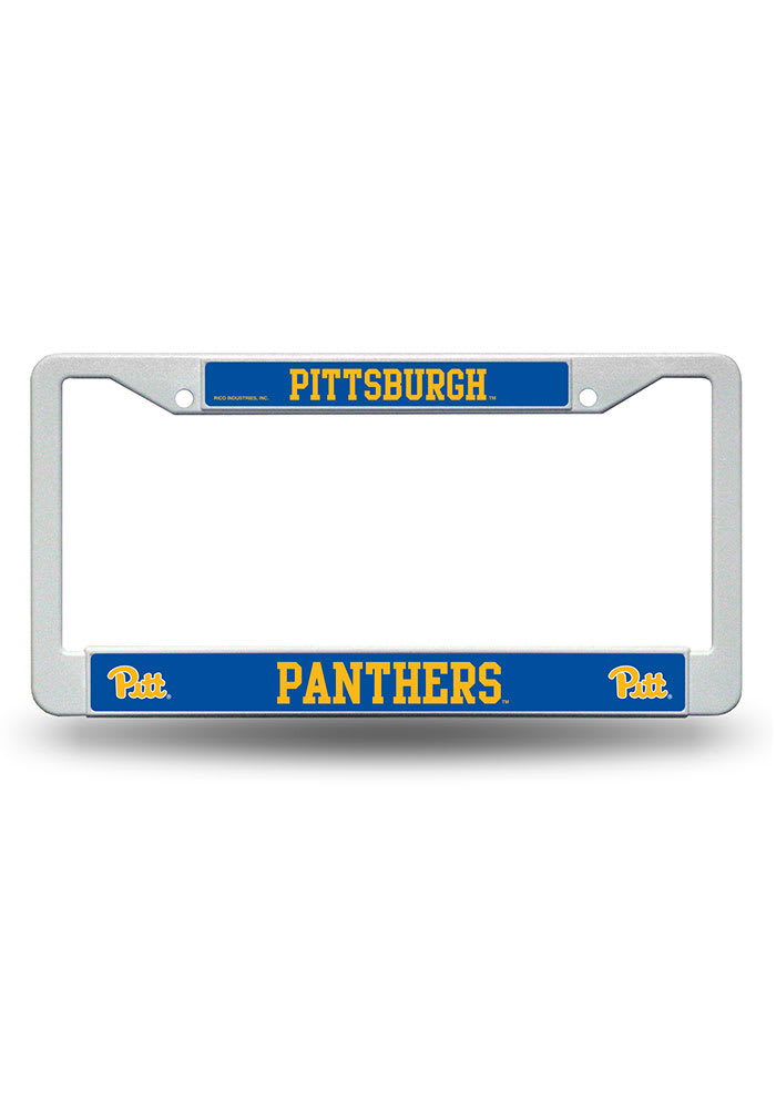 Pitt Panthers Chrome License Frame