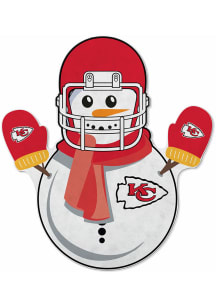 Kansas City Chiefs Snowman Pennant