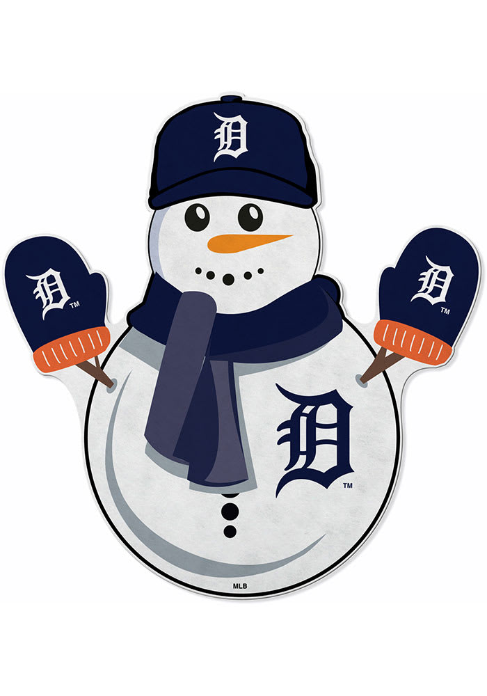 Detroit Tigers Snowman Pennant