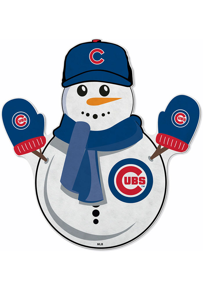 Chicago Cubs Snowman Pennant