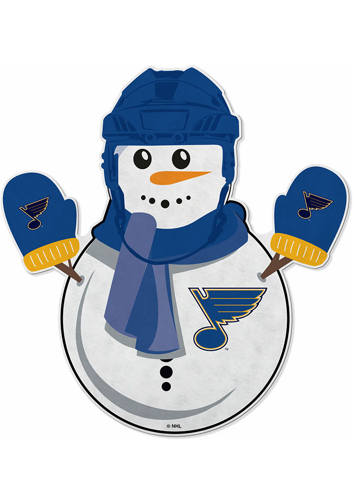 St Louis Blues Snowman Pennant