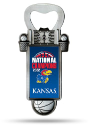 Kansas Jayhawks 2022 National Champs Magnetic Bottle Opener