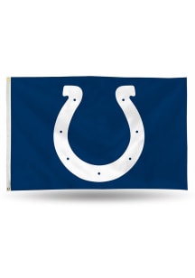 Indianapolis Colts 3x5 Grommet Blue Silk Screen Grommet Flag