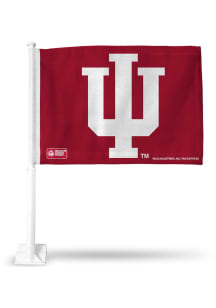 Indiana Hoosiers Team Logo Car Flag - Red