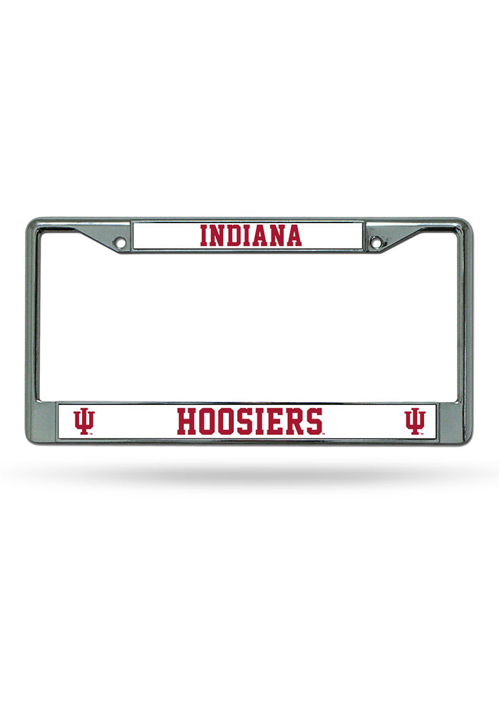 Indiana Hoosiers Chrome License Frame