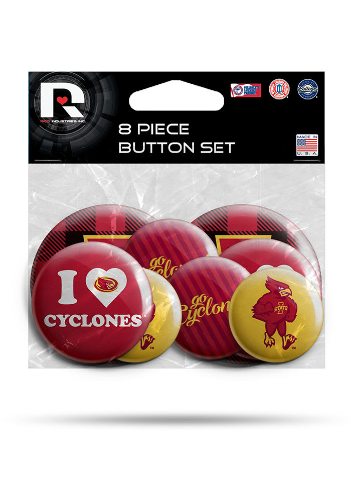 Iowa State Cyclones 8 Pack Button