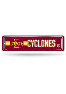 Iowa State Cyclones Metal Sign
