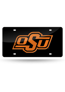 Oklahoma State Cowboys Laser Cut Car Accessory License Plate