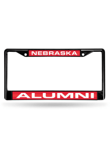 Red Nebraska Cornhuskers Alumni License Frame