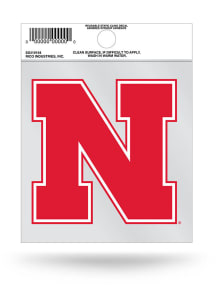 Nebraska Cornhuskers Primary Logo Auto Decal - Red