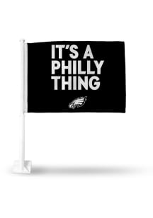 Philadelphia Eagles It’s a Philly Thing Car Flag - Black