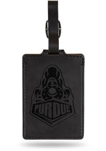 Purdue Boilermakers Gold Laser Engraved Luggage Tag