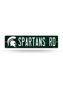 Michigan State Spartans Plastic 4x16 Sign