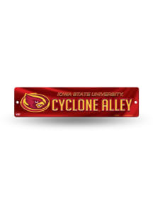 Iowa State Cyclones Plastic 4x16 Sign