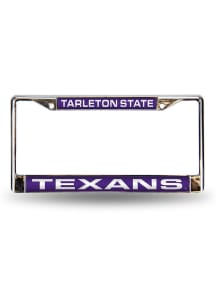 Tarleton State Texans Laser Chrome License Frame