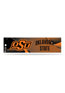 Oklahoma State Cowboys 3x12 Bumper Sticker - Orange