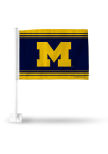 Michigan Wolverines 11x14 Car Flag - Navy Blue