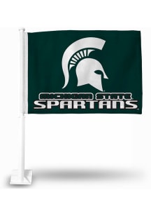 Michigan State Spartans 11x14 Car Flag - Green