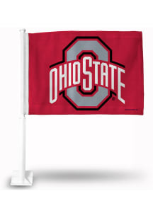 Ohio State Buckeyes 11x14 Car Flag - Red