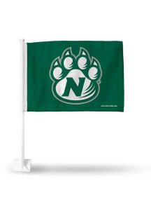 Northwest Missouri State Bearcats Black Pole Car Flag - Green