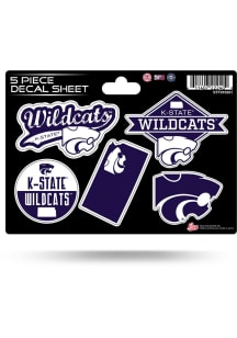 K-State Wildcats 5pc Stickers