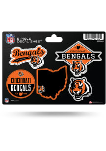 Cincinnati Bengals 5pc Stickers