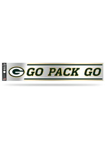 Green Bay Packers 3x17 Tailgate Auto Decal - Green