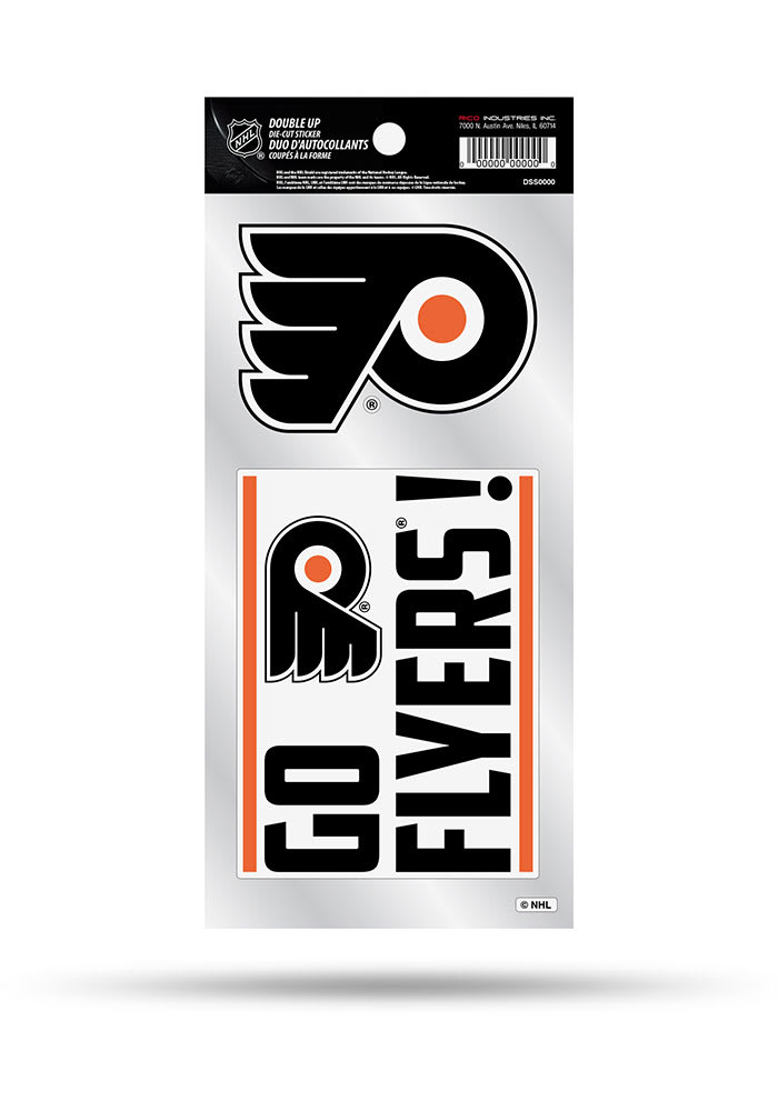 Philadelphia Flyers Mascot Gritty - 4x4 Die Cut Decal