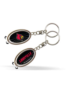 Louisville Cardinals Spinner Keychain