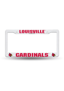 Louisville Cardinals Plastic License Frame