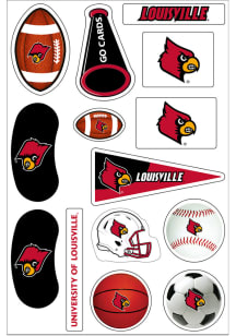 Louisville Cardinals Variety Pack Tattoo