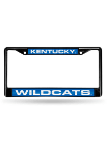 Kentucky Wildcats Black Laser License Frame