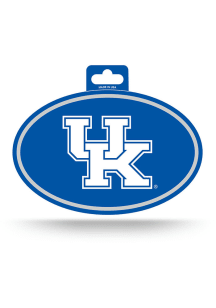 Kentucky Wildcats Euro Auto Decal - Blue