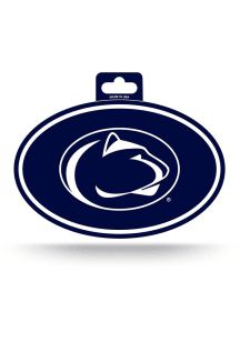 Penn State Nittany Lions Euro Auto Decal - Blue