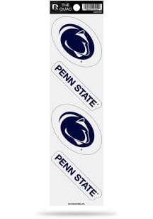 Penn State Nittany Lions Quad Auto Decal - Blue