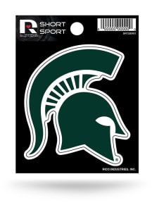 Michigan State Spartans Sports Auto Decal - Green